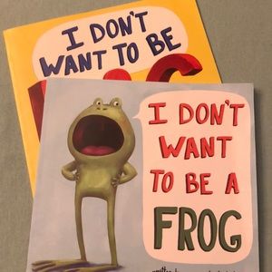 I don’t want to be a frog and big books good used